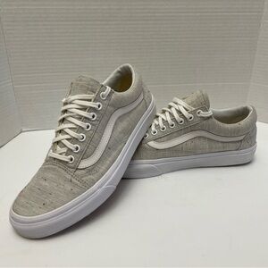 Vans Old Skool Jersey Grey & Speckled Skate Shoes Unisex Mens 8.5 / Womens 10